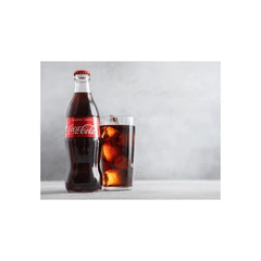 Coca-Cola Original Glass Soft Drink 24 x 250ml Premium Glass Bottles Party, Ideal for BBQs, Parties & Family Event