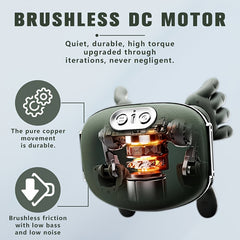 Multi-functional Shoulder And Neck Massager, Full-body Massage Device with Heating Function, Effectively And Relaxes Muscles, Massages Shoulders, Back And Legs, Comfortable Electric Acupoint Massager, USB Charging, Long Battery Life