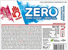 HIGH5 ZERO Electrolyte Tablet - Hydration Tablets Enhanced with Vitamin C - 0 Calories & Sugar Free - Boost Hydration, Performance & Wellness - Berry, 20 Tablets