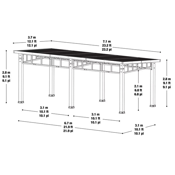 Yardistry 12Ft 2