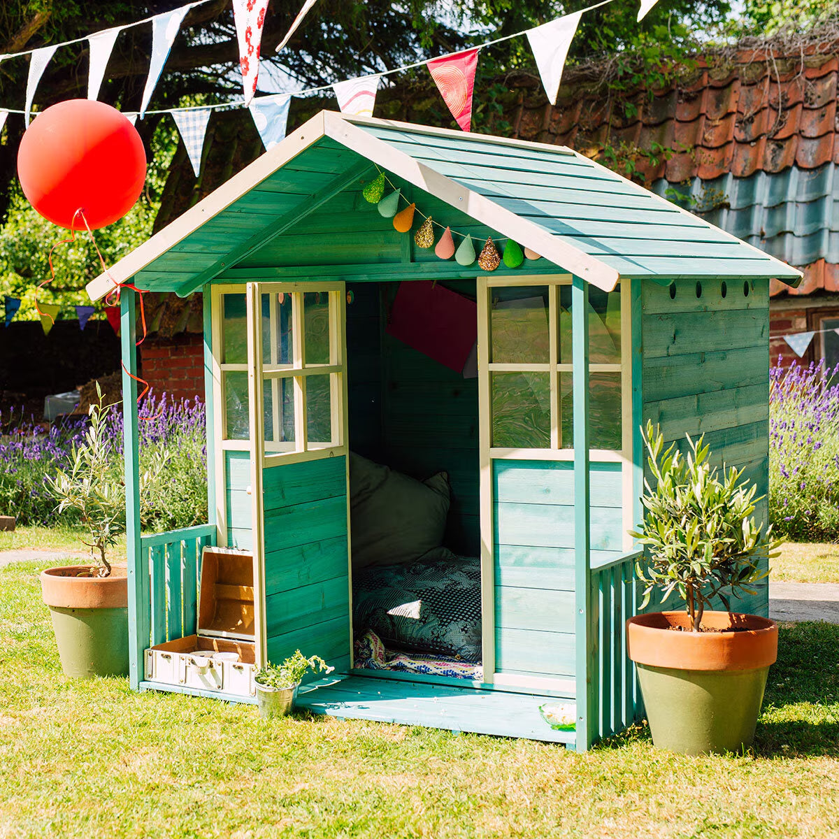 Plum Wooden Playhouse with Decking (3+ Years)