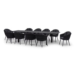 Harbour Lifestyle Palma 11 Piece Extending Dining Set