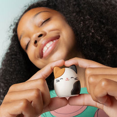 Ordo Squishmallows Cam the Cat Rechargeable Kids Toothbrush & 6 Brush Heads