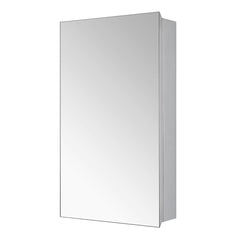 Ove Sophie Stainless Steel Bathroom Mirror Cabinet