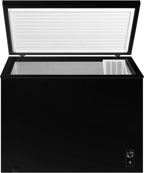 Cookology CCFZ99BK Freestanding Chest Freezer in Black - 99 Litre Capacity - for Kitchens, Outbuildings & Garages - Adjustable Feet & Temperature Controls - 4 Star Freezer Rating