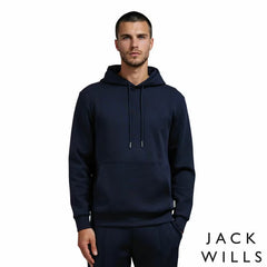 Jack Wills Men'S Interlock Hoodie in Grey