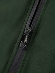 Men'S Casual Bomber Jacket | Spring-Autumn, Non-Stretch, Baseball Collar, Multiple Pockets, Zipper Closure