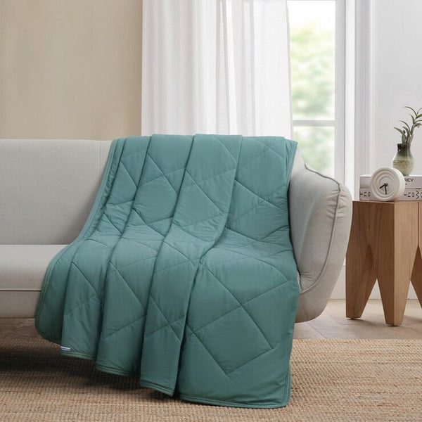 Below Zero Dark Blue Cooling Throw, 152 X 177 Cm