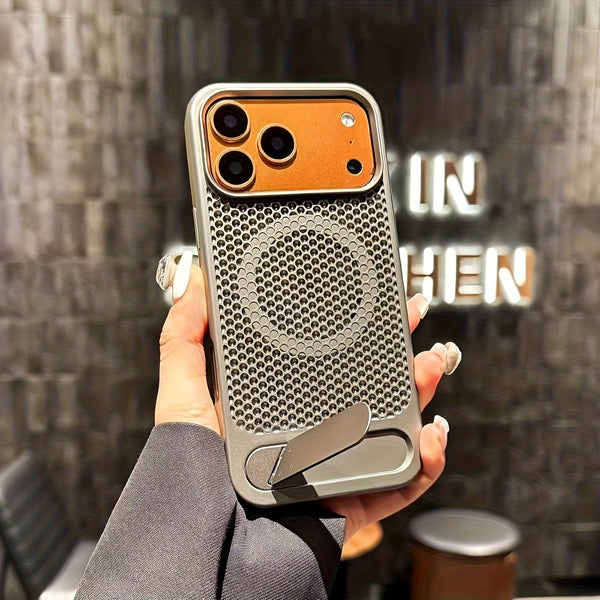 Phone Case - Premium Magnetic Phone Cover for Iphone 17 Pro Max And 16 Pro Max Featuring a Breathable Design for Heat Dissipation, a Durable Electroplated Hard Shell, And Lens Protection, Also Compatible with Model 15