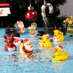 JOYIN 2025 Advent Calendar 24 Days Christmas Countdown with 24 Rubber Ducks for Boys, Girls, Kidss and Toddler, Christmas Party Favor Gifts