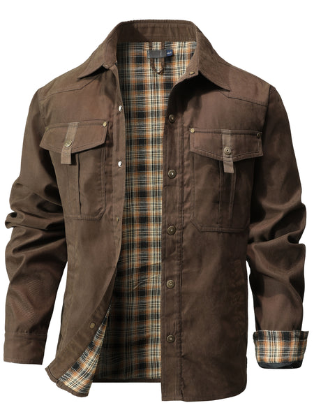 Men's Casual Trendy Color Block Bomber Jacket - Zip-Up Streetwear Jacket