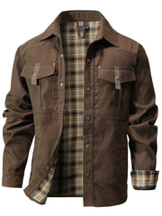 Men's Casual Trendy Color Block Bomber Jacket - Zip-Up Streetwear Jacket