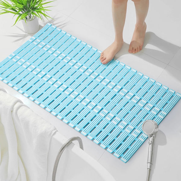 Bath Bathroom Mat Inside Shower Suction Shower Mat 90x40cm