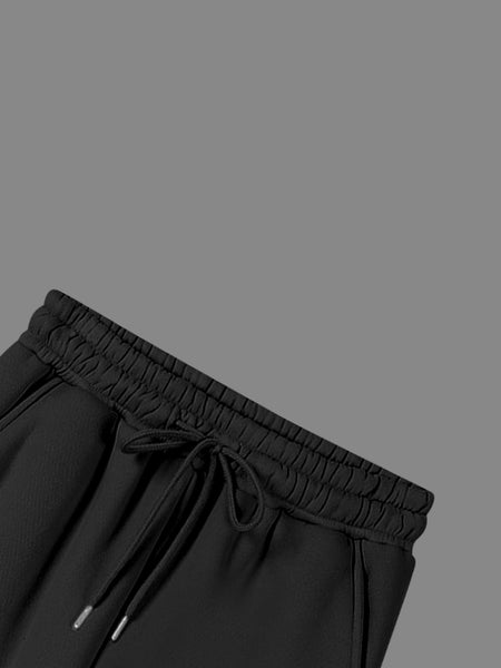 Women's Winter Casual -Lined Thickened Hooded Sweatshirt and Sweatpants Two-Piece Set
