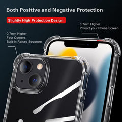 Case For iPhone 17 Pro Max 16 Pro Max Plus 15 14 13 11 12 7 8 17 Air Clear Shockproof Phone Cover