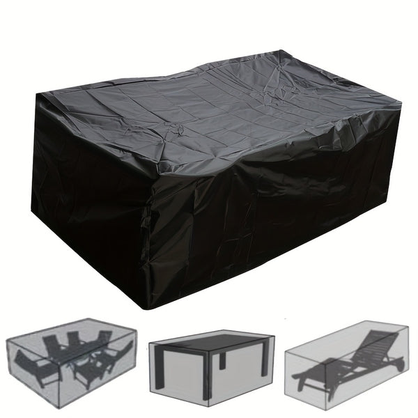 Garden Patio Outdoor Furniture Sofa Couch Chair Table Covers Black