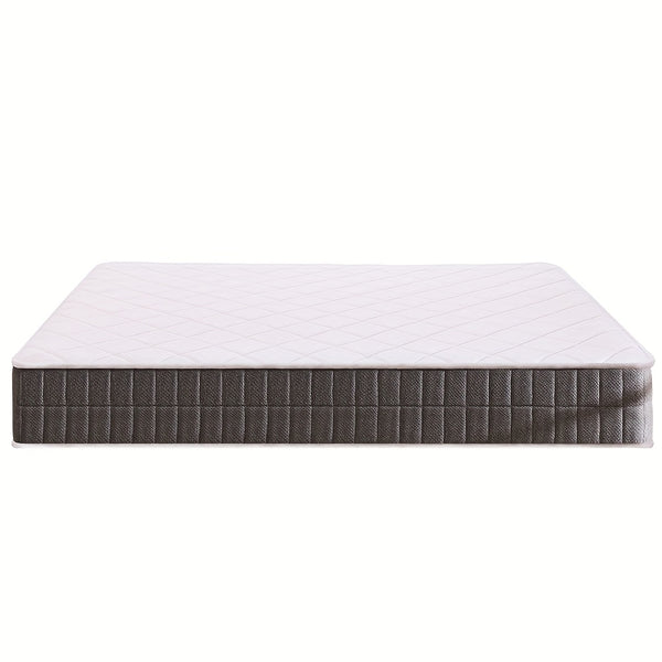 Single/Small Double/Double/King 20cm/25cm Comfortable Mattress, Rhombus White, Medium Firm Mattress 7 Layerss, No-Noise Innerspring Pocket Springs, Suitable for Bedroom, Breathable, Relaxing, Bedroom Furniture, Christmas Decorations Mattress In A Box