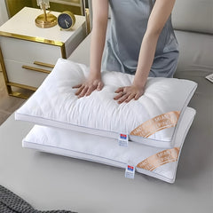 1pc/2pcs/4pcs Hotel-Style Quality Luxury Pillows for Sleeping (800G) Simple, Stylish, Elastic And Elegant, Suitable for Bedroom, Home, Living Room, Home Christmas Decor