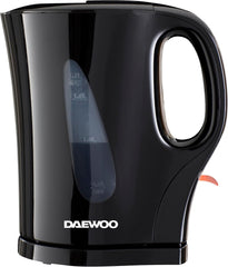 Daewoo Essentials 1.7L Fast Boil Electric Kettle – White Plastic Cordless Jug with Auto Shut-Off & Boil-Dry Protection, Compact, Easy to Use & Clean