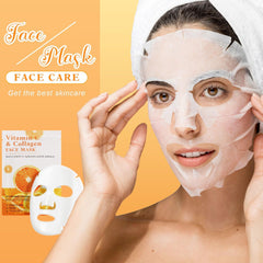 Birthday Pamper Gifts for Women, Vitamin C Skin Care Sets & Kits, Presents for Best Friend Mum Sister, Relaxation Bath Ladies Gifts Care Package for Her, Christmas Xmas Friendship Gift Pamper Hamper