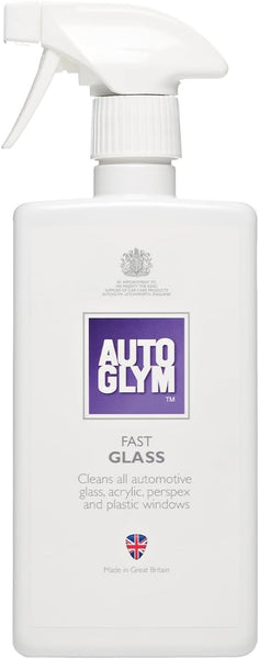 Autoglym Fast Glass, 500Ml - Streak Free Car Cleaner for Windscreen, Windshield, Window Cleaning, Mirrors and More