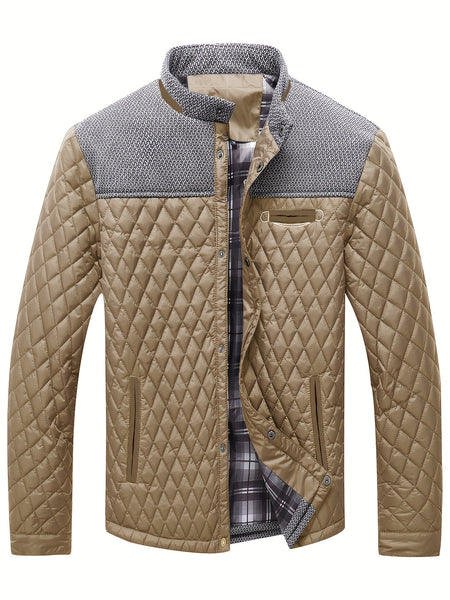 Men's Lightweight Warm Jacket, US Sizes