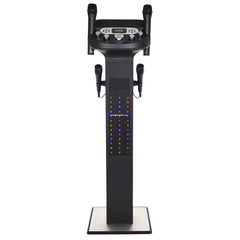 Easy Karaoke Bluetooth Pedestal Karaoke System with Light Effects, EKS668BT