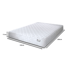 17CM Deep Quilted Open Coil Foam-Free Mattress