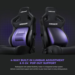Anda Seat Kaiser 4 Series Extra Large Gaming Chair, Black