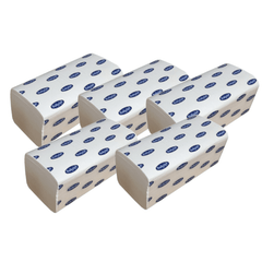 Bulky Soft Premium Z-Fold 2Ply White Hand Towels | 5 x 150's Per Sleeve | 750 Towels