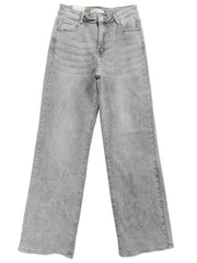 【Tall】KatchMe Women's Wide Leg Jeans - Mid Rise Relaxed Fit Denim Pants, Soft Stretch Comfortable Trousers for Fall & Winter, Streetwear Casual Bottoms