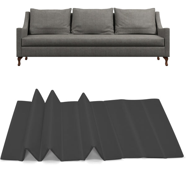 Sofa Seat Support Boards, Black Rejuvenator Boards, Sofa Saver, Adjustable/Foldable Sagging Sofa Support 1-2-3 SEATER SAVERS