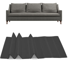 Sofa Seat Support Boards, Black Rejuvenator Boards, Sofa Saver, Adjustable/Foldable Sagging Sofa Support 1-2-3 SEATER SAVERS
