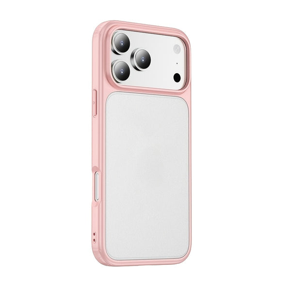 Phone Case - Luxury Matte Orange Shockproof Case for Iphone 17 Pro Max 17 Pro Transparent Back Cover Anti-Scratch Protective Phone Case