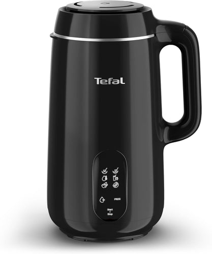 Tefal Multisoup Soup Maker, 6 Auto Programs, 1L Capacity, Smooth Soups, Chunky Soups, Smoothies, Hot Recipes, 4 People, Auto Cleaning Function, Cleaning Brush, Measuring Cup, Glossy Black, BL5628G0