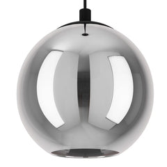 Eglo Ariscani 1 Smoked Glass Ball Light Pendant