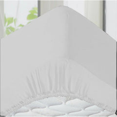 4B 40CM Extra Deep Fitted Sheets with All Around Elastic, Secure Fit for Thick & Pillow Top Mattresses, Wrinkle Resistant Bedding for Everyday Use, Easy Wash & Quick Dry, Smooth Finish for Modern Bedrooms, Durable Long Lasting Mattress Cover, Multiple Siz