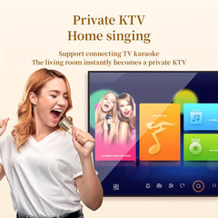 Mini K32 Karaoke Machine with Wireless Microphone, Portable Wireless Speaker, Party Lights, Gift for Birthday