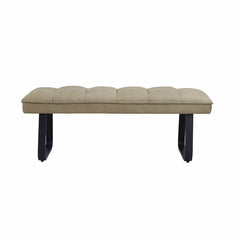Indus Valley Reva Beige Corner Bench Set, Left Hand Facing