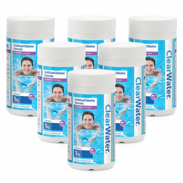 Clearwater Chlorine Granules 6 X 1Kg