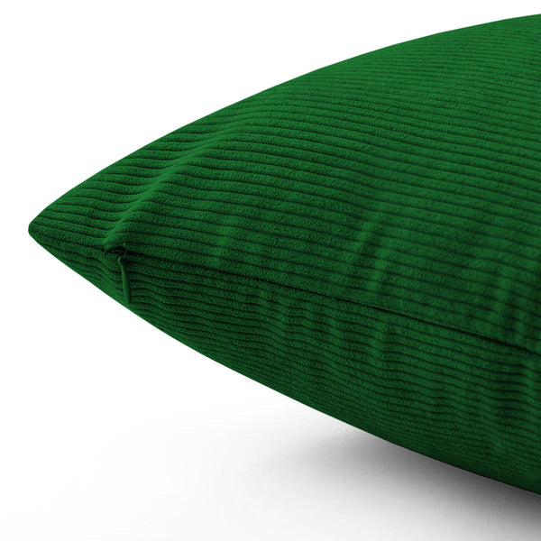 1pc Stripe Velvet Cushion Cover – Soft Luxury Cushion Case, Modern Textured Design, Machine Washable for Sofa & Bedroom Decor, Ideal Gift