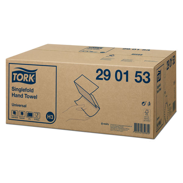 Tork Singlefold Hand Towel, 15 X 300 Sheets