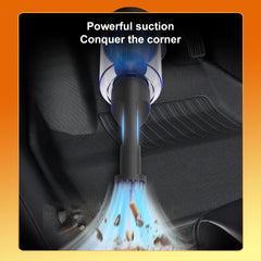 140000RPM Violent Turbofan And Handheld Vacuum Cleaner, 4-Speed, LCD Display, Wireless Vacuum Cleaner, Handheld Fan, Yard Garden Cleaning Tool, Snow Leaf Blower for Portable Air Blowers for Computers, Keyboards, Outdoor Yard Car Cleaning