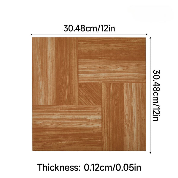 20/30/60pcs Wood Look Tile Stickers - 12