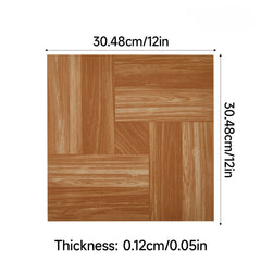 20/30/60pcs Wood Look Tile Stickers - 12