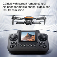 [ Essential for Camping Season ] LU80 drone, dual electrically adjustable cameras+screen remote control, intelligent obstacle avoidance+one click takeoff, suitable for outdoor party record starry sky camping!, Aerial Photography, Outdoor Drone