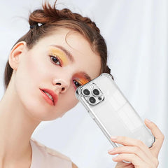 Case For iPhone 17 Pro Max 16 Pro Max Plus 15 14 13 11 12 7 8 17 Air Clear Shockproof Phone Cover
