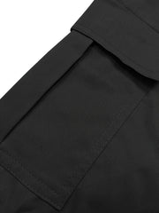 3pcs Men'S Casual Loose Cargo Shorts - Featuring Large Pockets And Letter Prints, Machine Washable Non-Stretch Fabric, Durable Design, Outdoor Style, Street Fashion, a Summer Wardrobe Essential