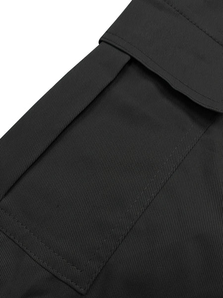 3pcs Men'S Casual Loose Cargo Shorts - Featuring Large Pockets And Letter Prints, Machine Washable Non-Stretch Fabric, Durable Design, Outdoor Style, Street Fashion, a Summer Wardrobe Essential