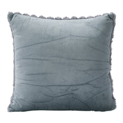 Plush Soft Vertical Strip Decoration Pillow with Pillow Core, Sofa Seat Cushion Cushion Pillow, Square Pillow Home Decoration Sofa Bedroom Pillow, Suitable for Home Bedroom Decoration, Grey, 18